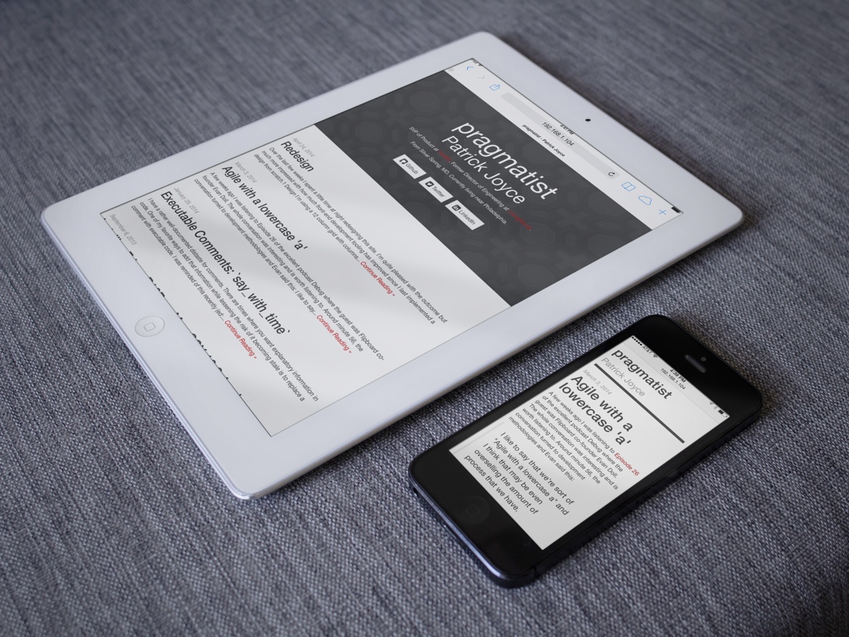pragmati.st on iPhone and iPad